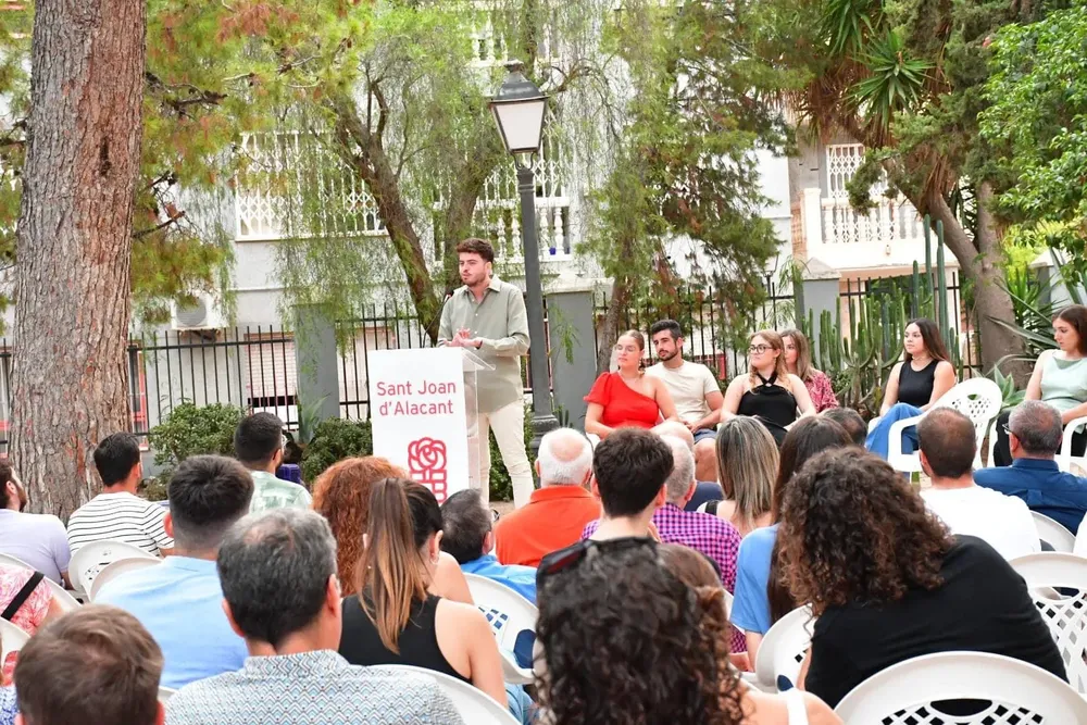 ACTO PSOE JUVENTUD 2023 SANT JOAN