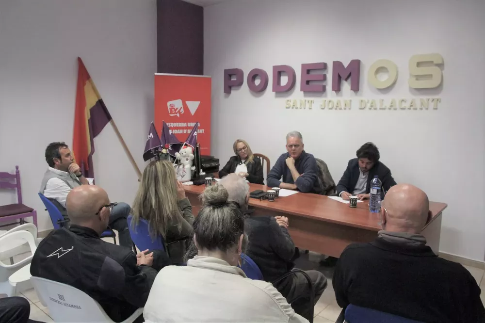 Héctor Illueca en Sant Joan