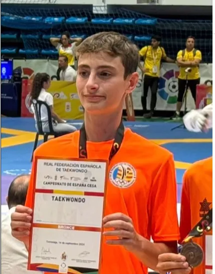 MARC PUIG BRONCE EN CAMPEONATO ESPAÑA TORREVIEJA 2024 B
