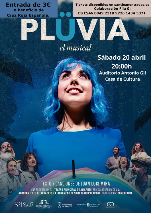 PLUVIA EL MUSICAL CARTEL 2024