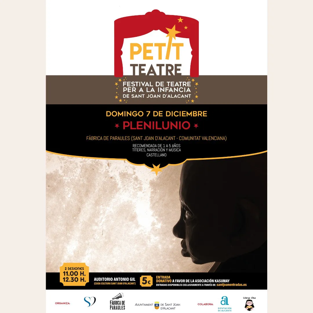 PLENILUNIO PETIT TEATRE SAN JUAN 2025 CARTEL