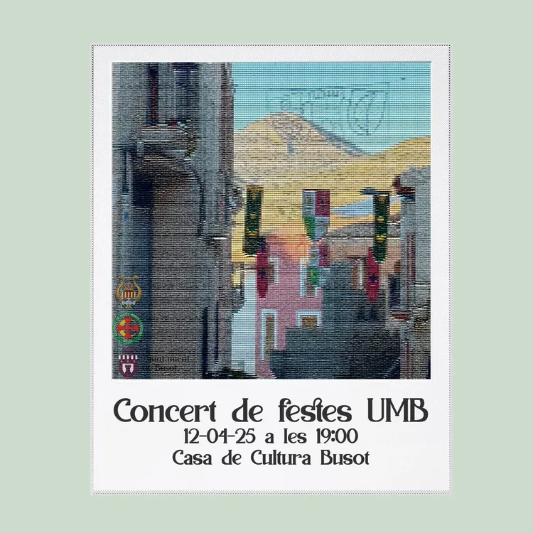 CONCIERTO DE FIESTAS BUSOT CARTEL 2025