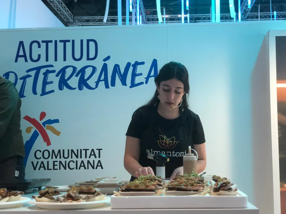 Sant Joan en Fitur 2024 SHOWCOOKING ALMANTONI