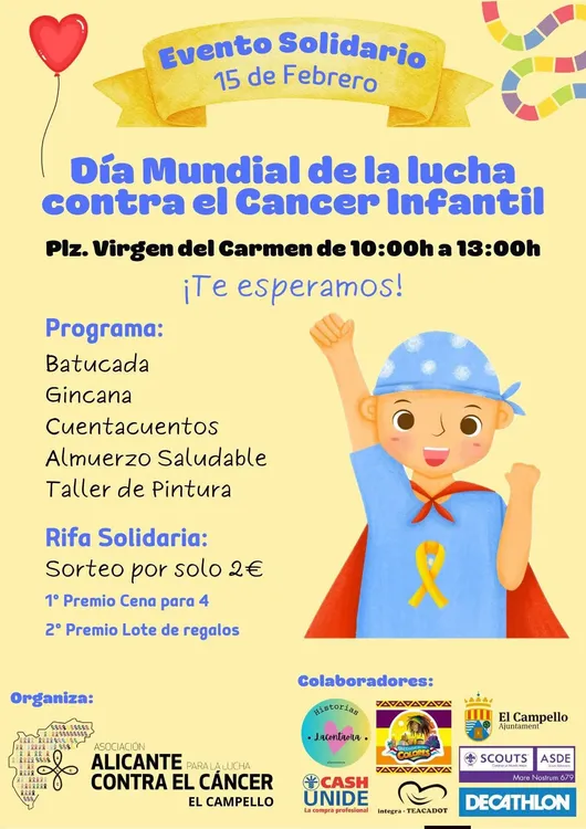 Día cáncer infantil