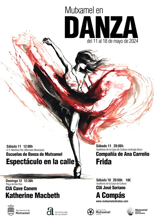Mutxamel en danza 2024 cartel