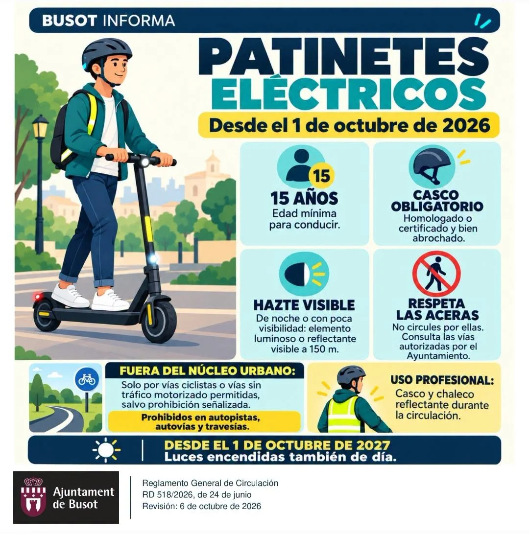 PATINETES BUSOT 2026