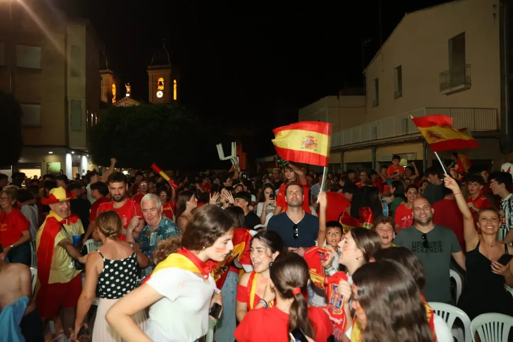 Sant Joan vibró con la Eurocopa 2024