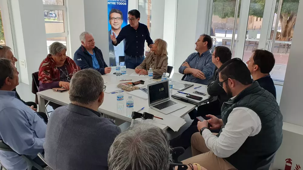 PACHI PASCUAL CANDIDATO 2023 DURANTE LA CONVENCION ELECTORAL DEL PP DE SAN VICENTE