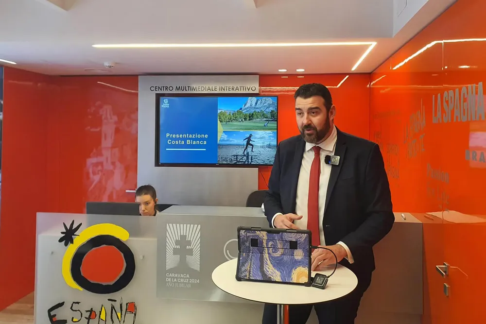 JOSE MANCEBO PRESIDENTE PATRONATO TURISMO PRESENTACION 2024