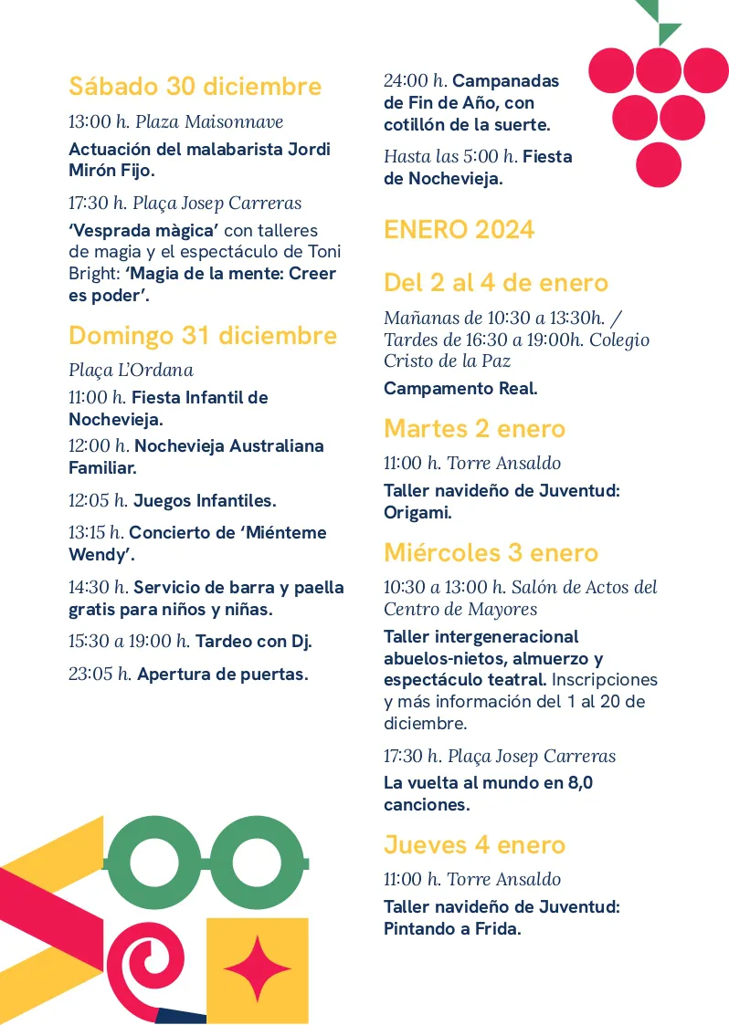 PROGRAMACION NAVIDAD 2023 SAN JUAN PAGIINA 4