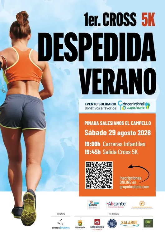 CROSS DESPEDIDA DEL VERANO CAMPELLO 2026 CARTEL