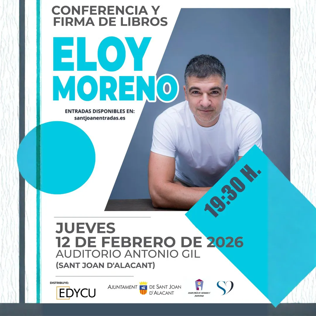 CONFERENCIA ELOY MORENO SAN JUAN 2026 CARTEL