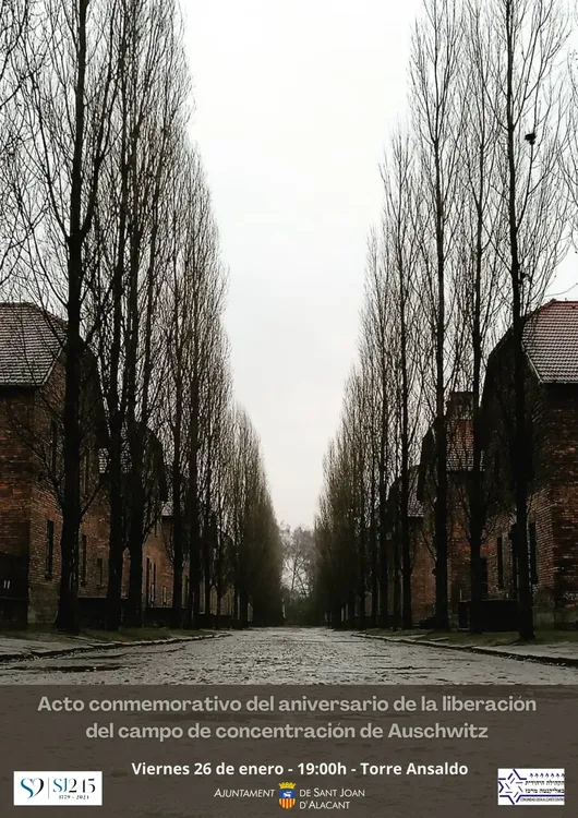 LIBERACION CAMPO DE CONCENTRACION CARTEL 2024 SANT JOAN