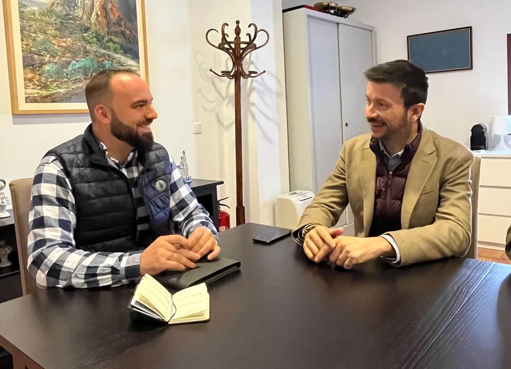 VISITA DIPUTADO DAVID ARACIL REUNIONES INFORMATICA