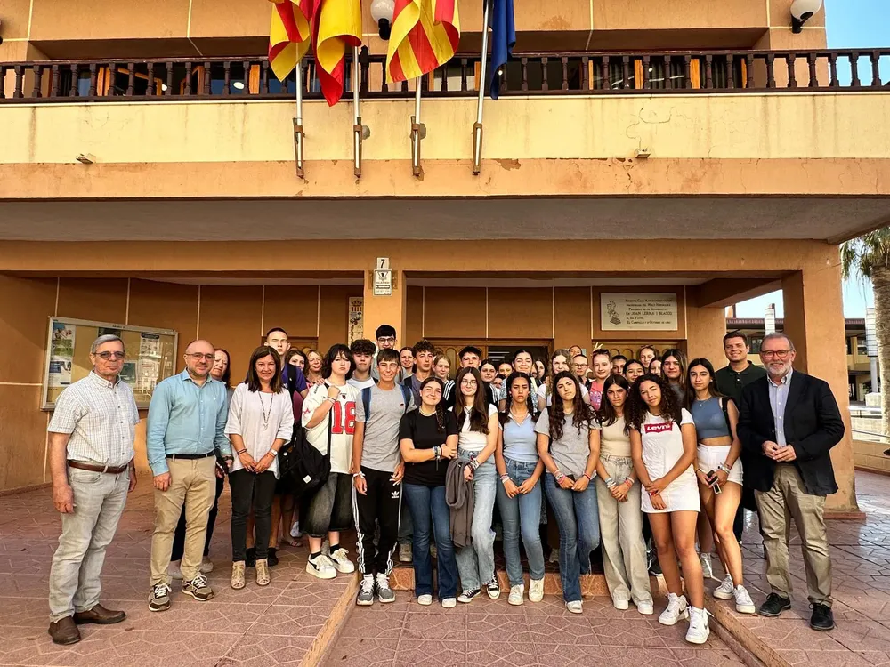 Alumnos y profesores de Alemania pasan unos días en El Campello 2024