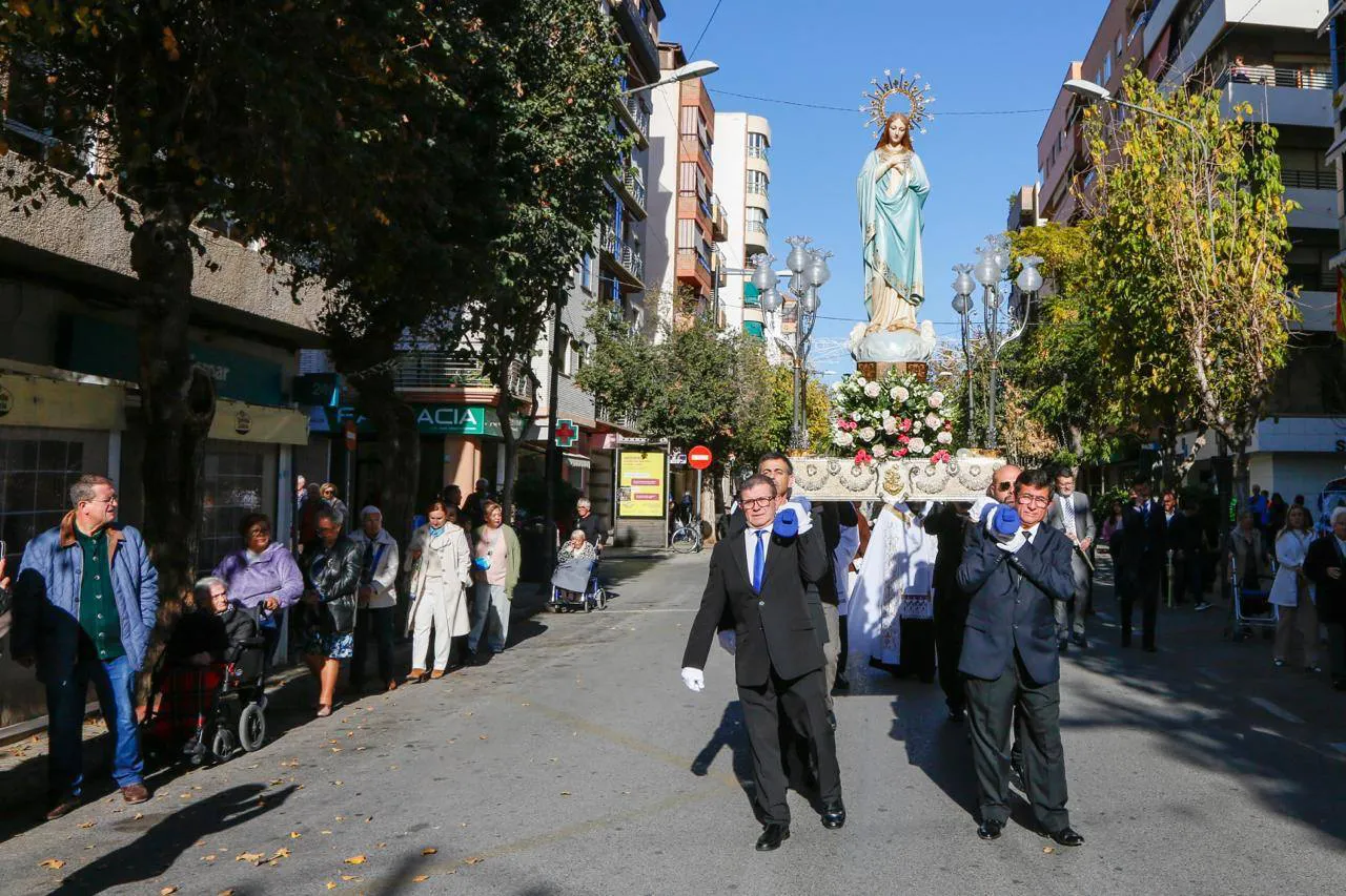 Procesión de la Inmaculada Concepción 2025 san juan