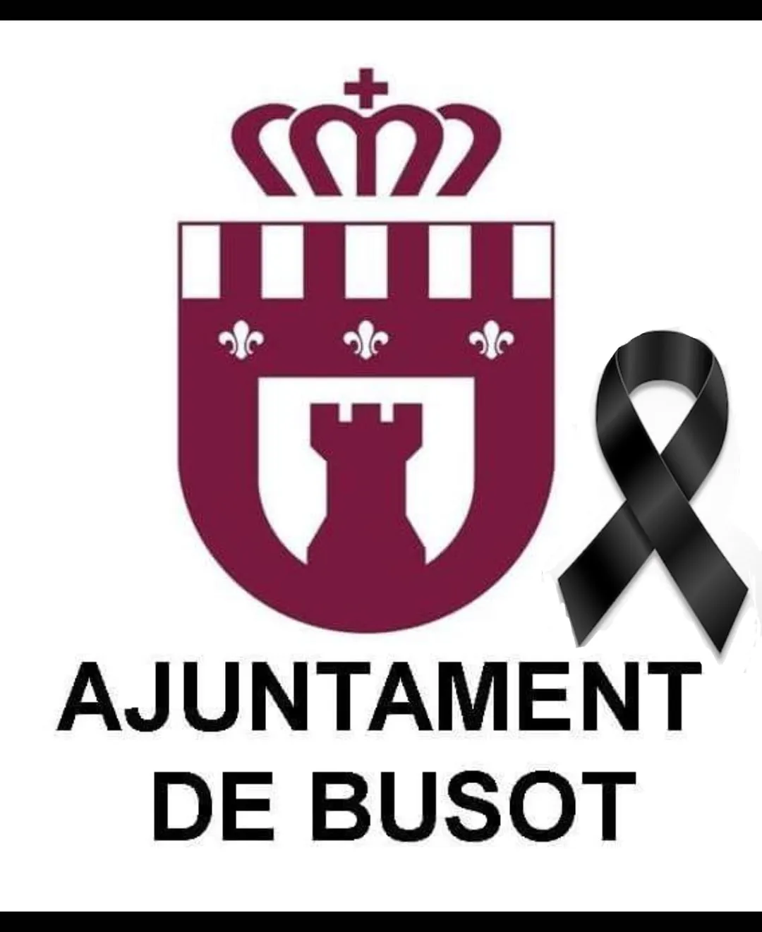 Ayuntamiento de busot luto incendio barrio campanar valencia 2024