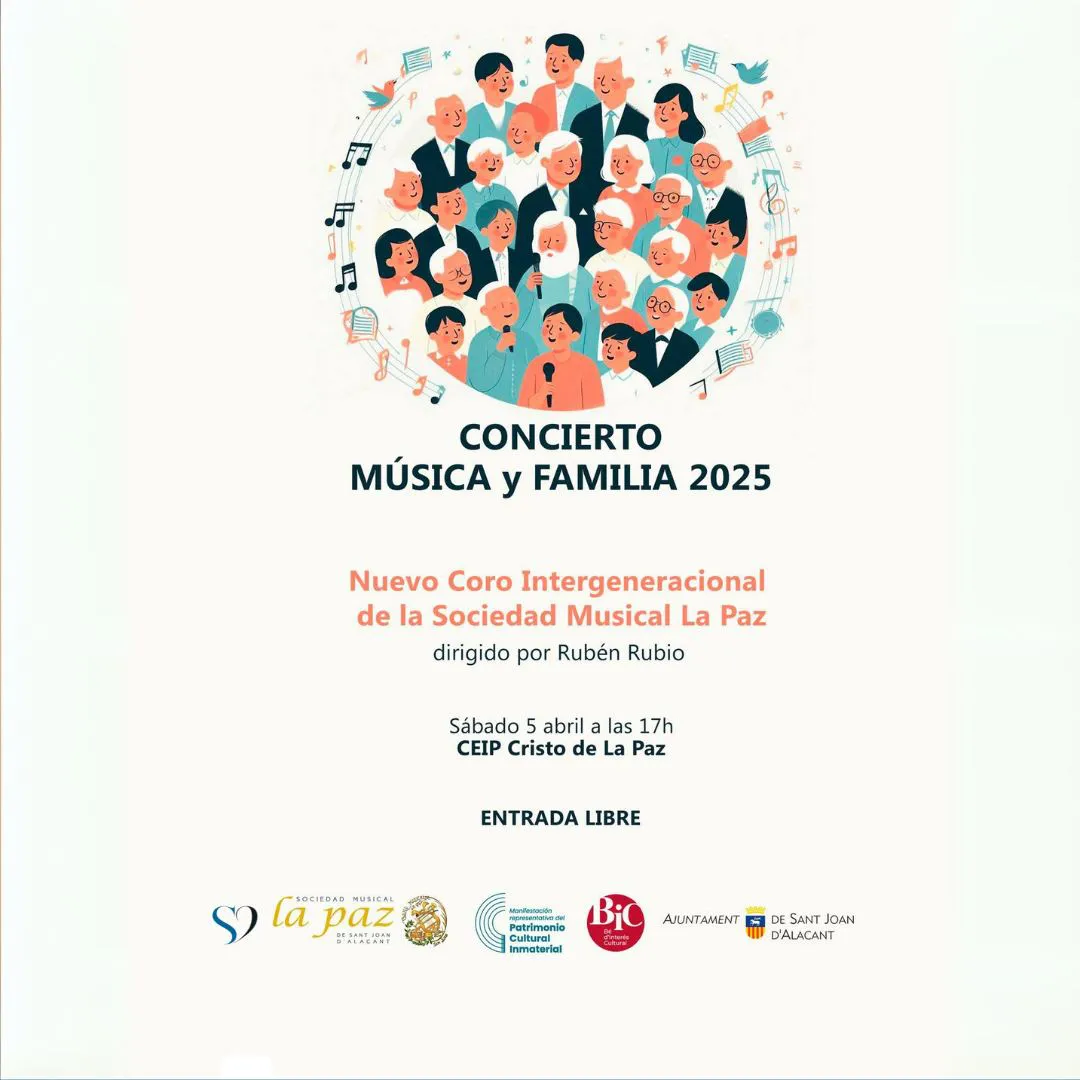 CONCIERTO MUSICA Y FAMILIA CARTEL 2025
