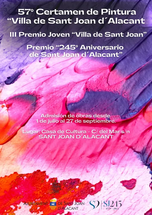 57 Certamen de Pintura Villa de Sant Joan d´Alacant