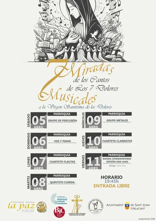 CANTO DOLORES SAN JUAN 2025 CARTEL
