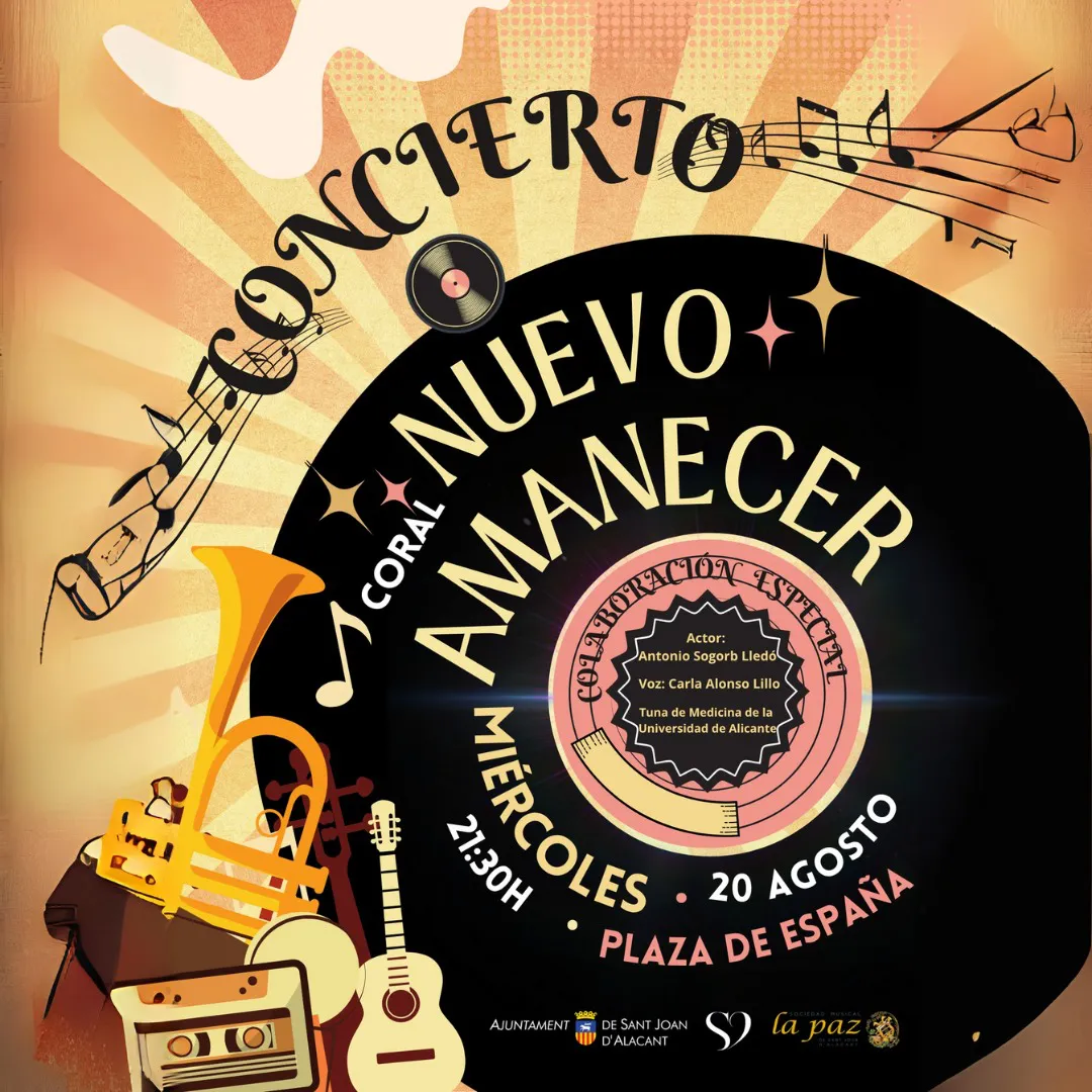 CONCIERTO CORAL NUEVO AMANECER SAN JUAN 2025 CARTEL