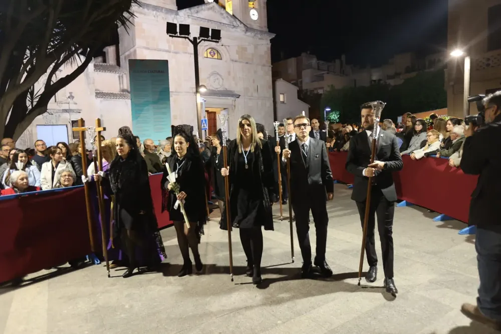 VIERNES SANTO SANT JOAN 2024 PROCESION ESTHER DONATE PSOE