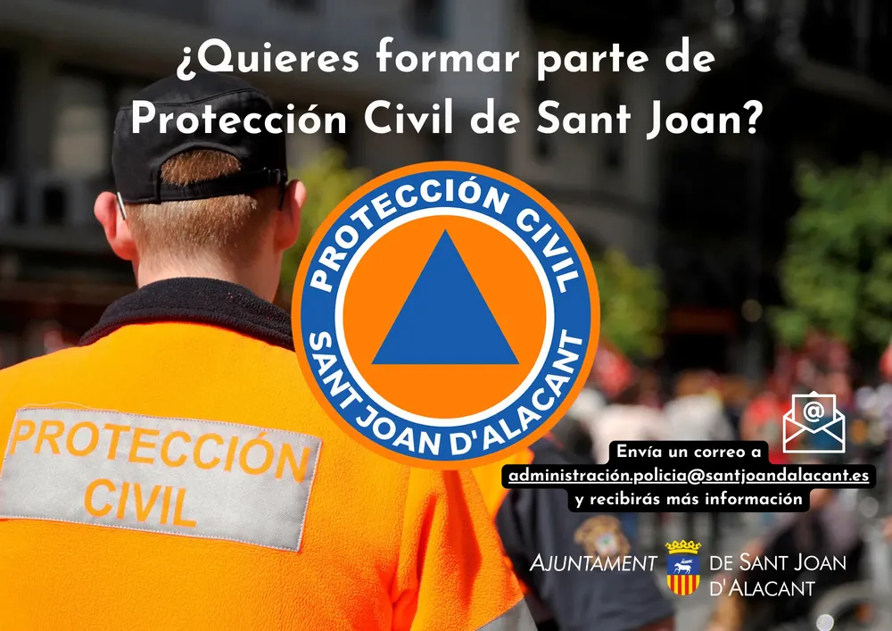 cartel Proteccion Civil Sant Joan