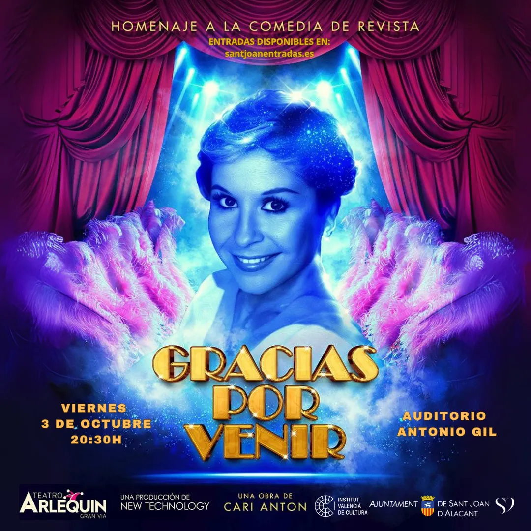 LINA MORGAN GRACIAS POR VENIR CARTEL 2025
