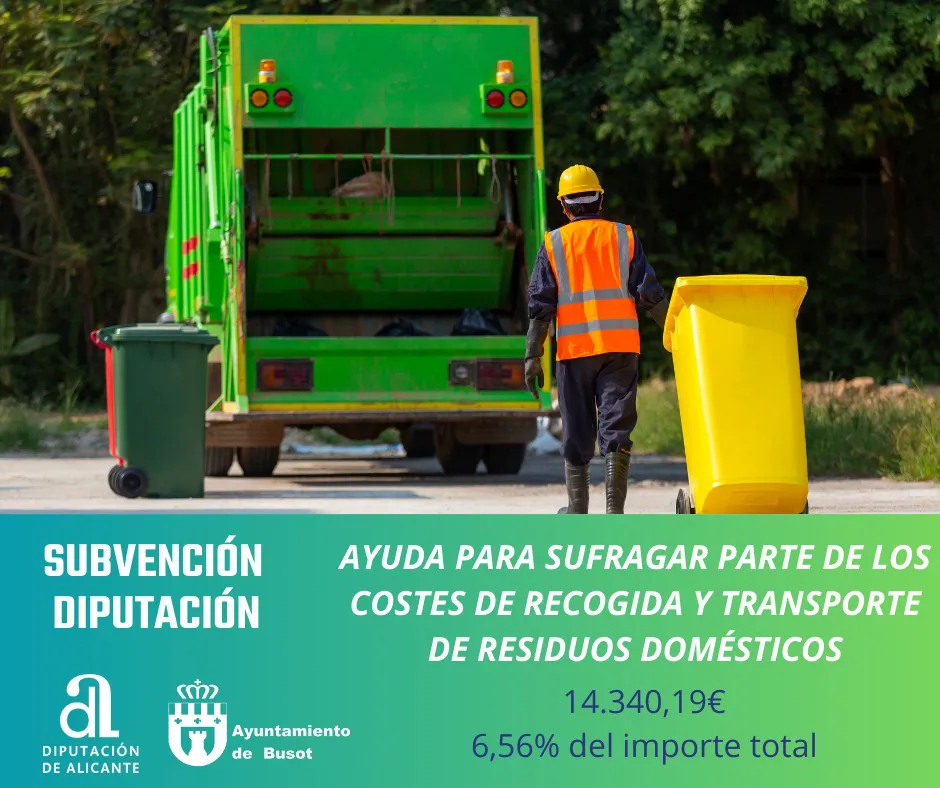 BUSOT RECOGIDA RESIDUOS CARTEL 2024