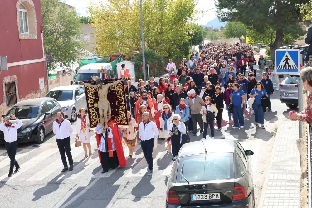REENCUENTRO CRISTO DE LA PAZ CON VIRGEN DE LAS VIRTUDES 2024 FOTO 2