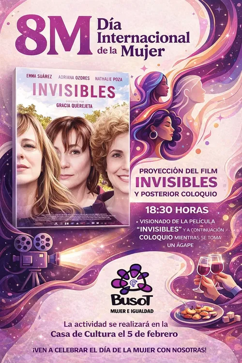 COLOQUIO INVISIBLES BUSOT CARTEL 2026