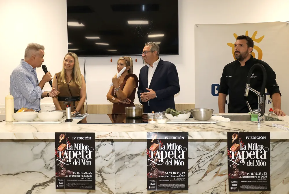 Presentación IV edición La Millor Tapeta del Món Alicante 2026