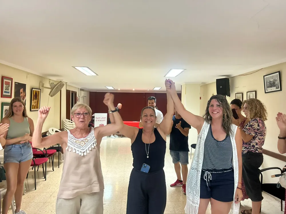 NUEVA EJECUTIVA PSOE SANT JOAN EVA DELGADO 2025 2