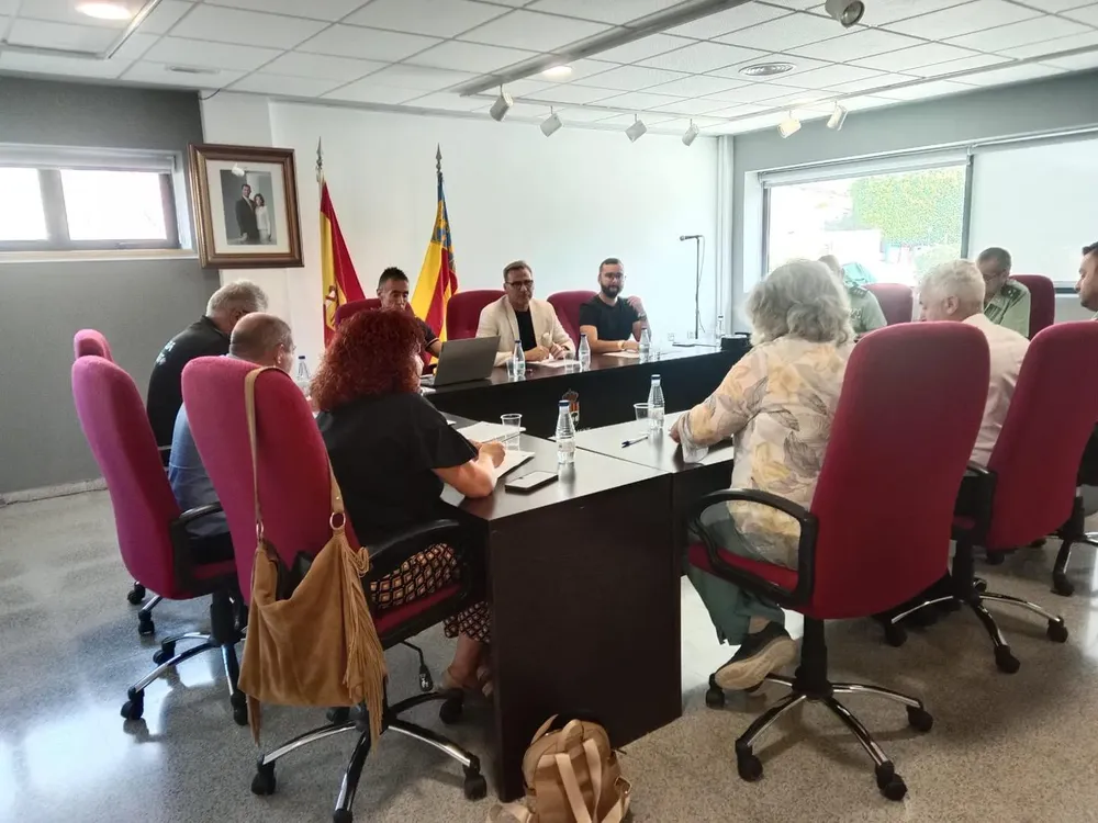 JUNTA DE SEGURIDAD BUSOT 2025 ALCALDE ALEJANDRO MORANT