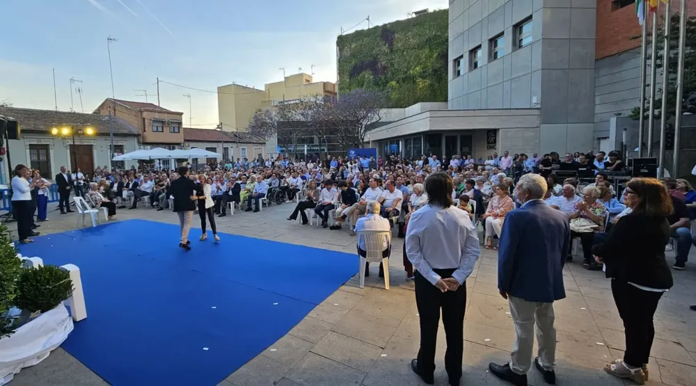PRESENTACION CANDIDATURA 2023 PP SAN VICENTE DEL RASPEIG CON PACHI PASCUAL COMO CANDIDATO 2