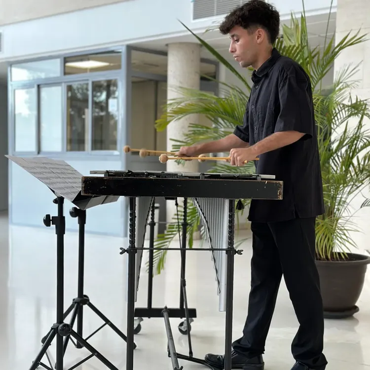 OSCAR CLEMENTE PERCUSIONISTA SOCIEDAD MUSICAL LA PAZ 2025