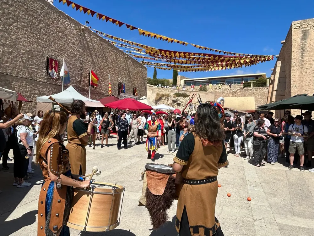 CASTILLO DE SANTA BARBARA MEDIEVAL 2024