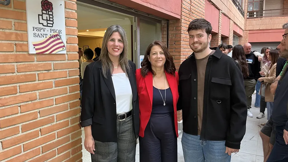 EVA DELGADO PRESENTA CANDIDATURA SECRETARIA PSOE SANT JOAN 2025