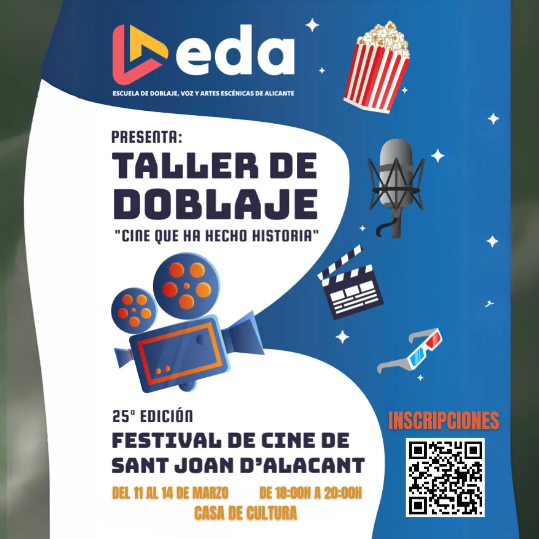 TALLER DOBLAJE CINE SAN JUAN 2025