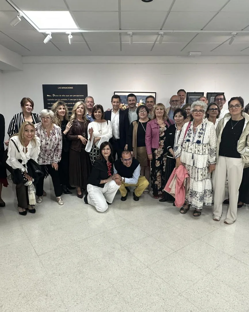 INAUGURACION EXPOSICION ANGELES VAQUERO EN SANT JOAN 2026 FOTO GRUPO