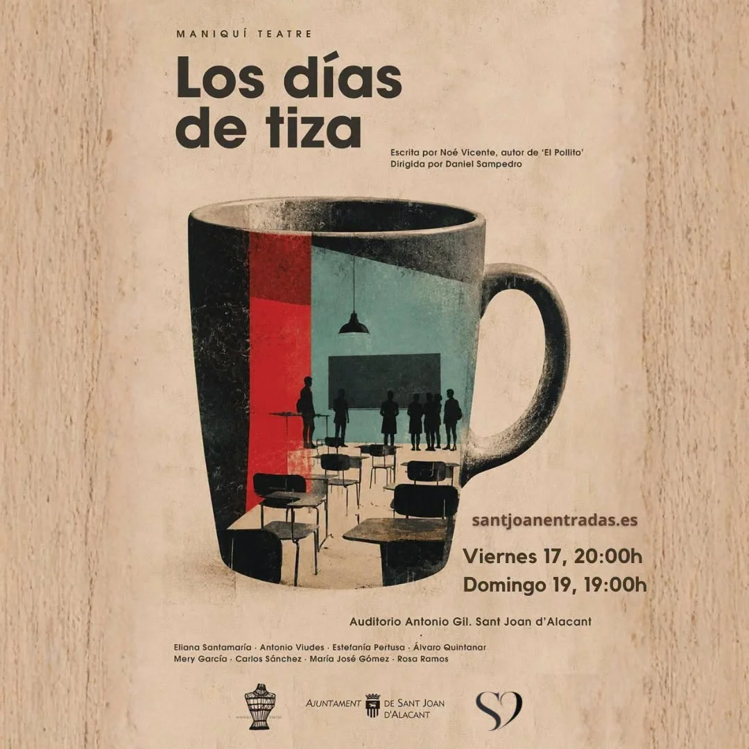 LOS DIAS DE TIZA SANT JOAN CARTEL 2026