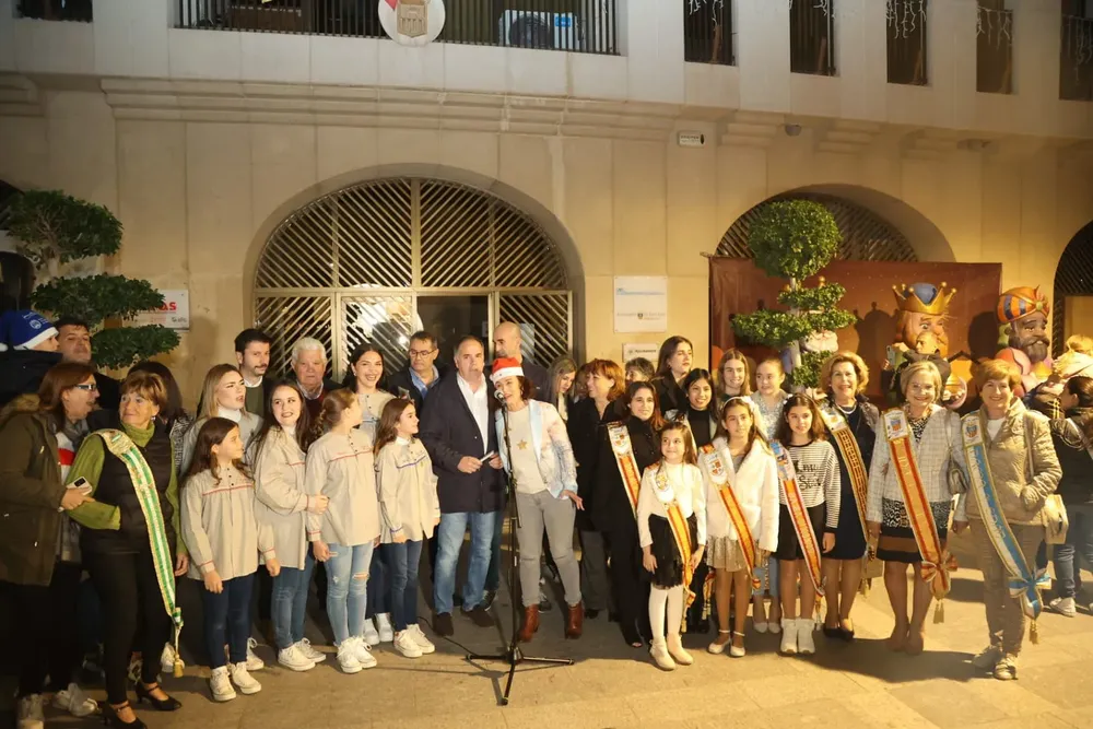 ENCENDIDO LUCES NAVIDAD SAN JUAN 4 COMISIONES FIESTAS