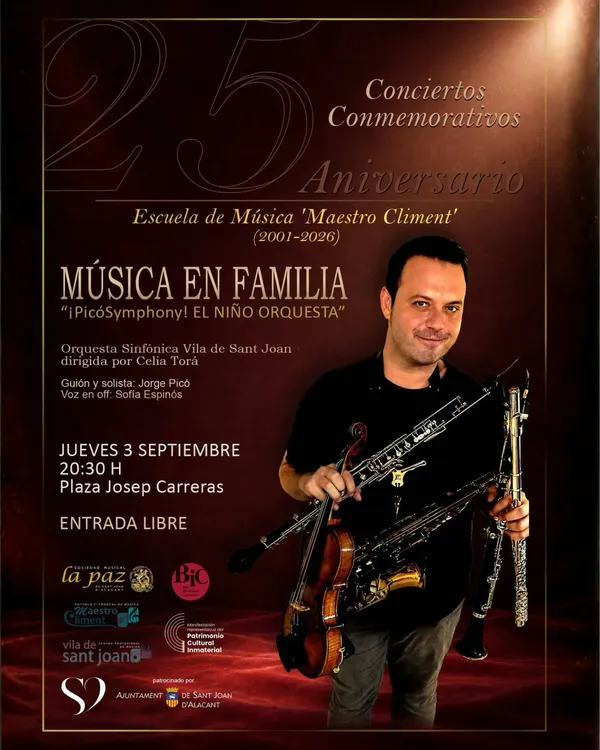 PicóSymphony El Niño Orquesta  Sant Joan cartel 2026
