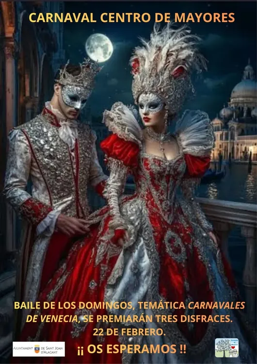 CARNAVAL 2026 MAYORES SANT JOAN CARTEL