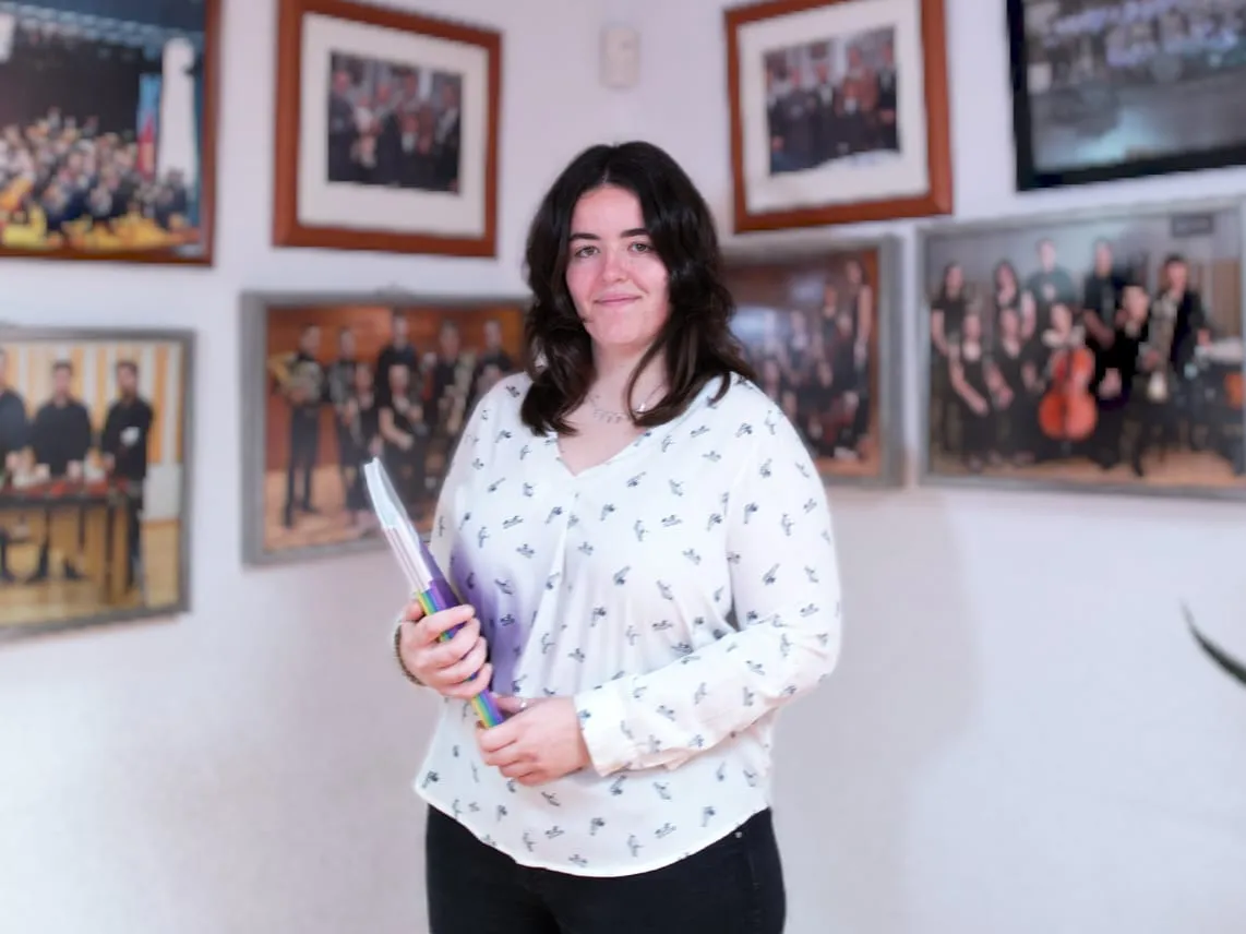 AMPARO ESPINOS DIRECTORA ESCUELA SOCIEDAD MUSICAL LA PAZ 2024
