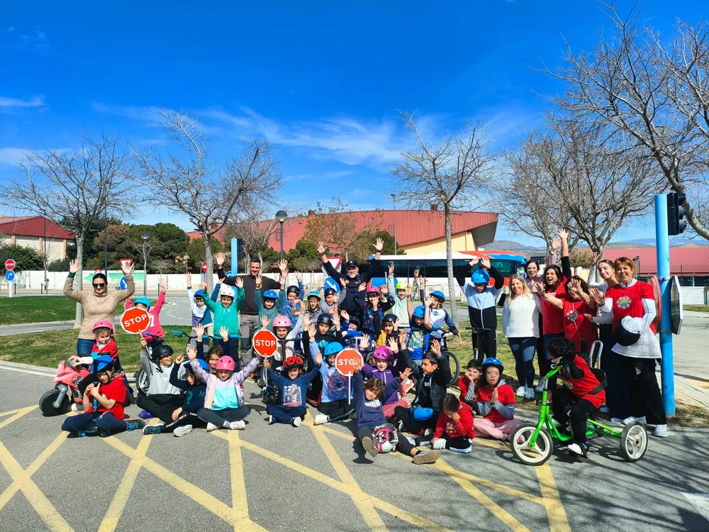 Jornada de educación vial para los escolares del colegio Fundación Antonio Bonny de El Campello 2024