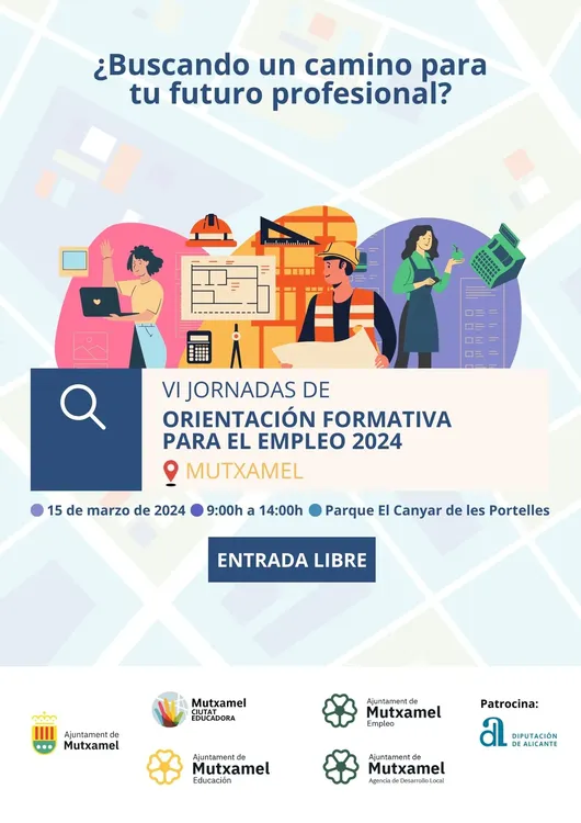 VI Jornadas Orientación Formativa 2024 cartel
