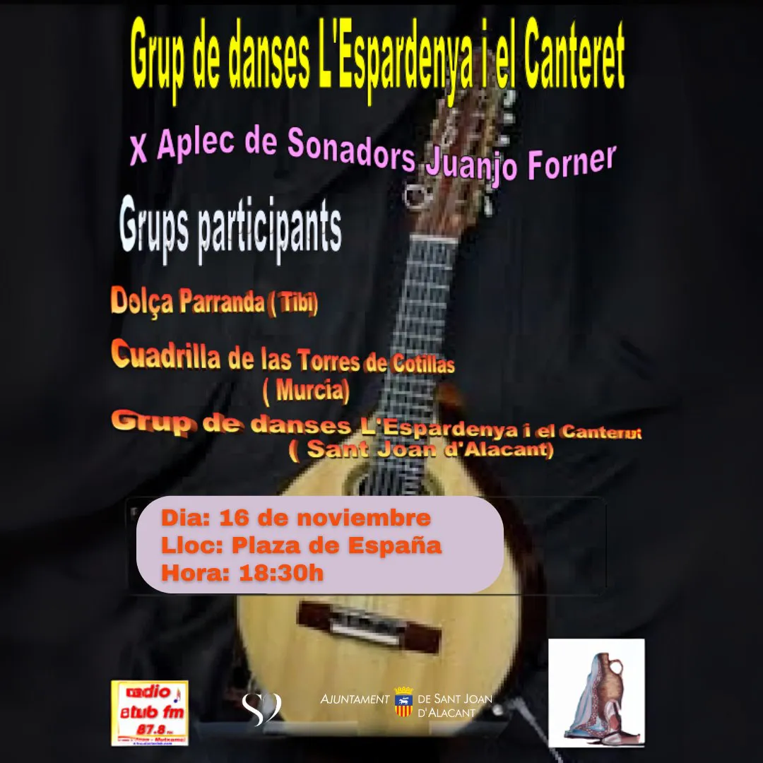 x APLEC SONADORS NOVIEMBRE 2025 SANT JOAN CARTEL