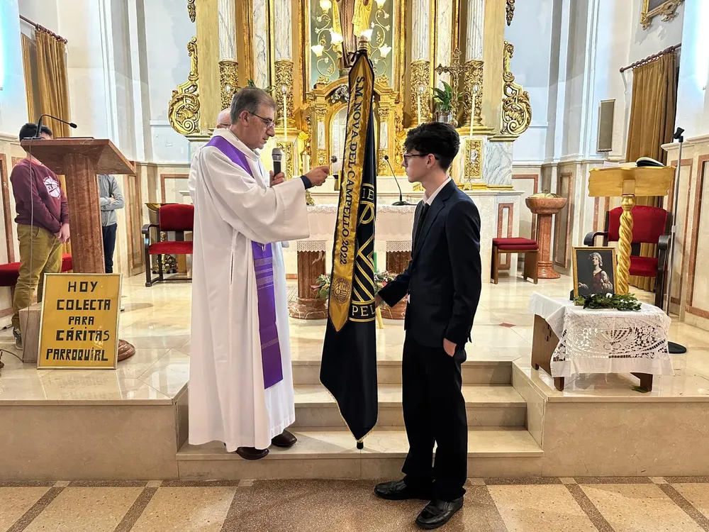 Societat Musical La Nova de El Campello bendice su estandarte diciembre 2023 sociedad musical