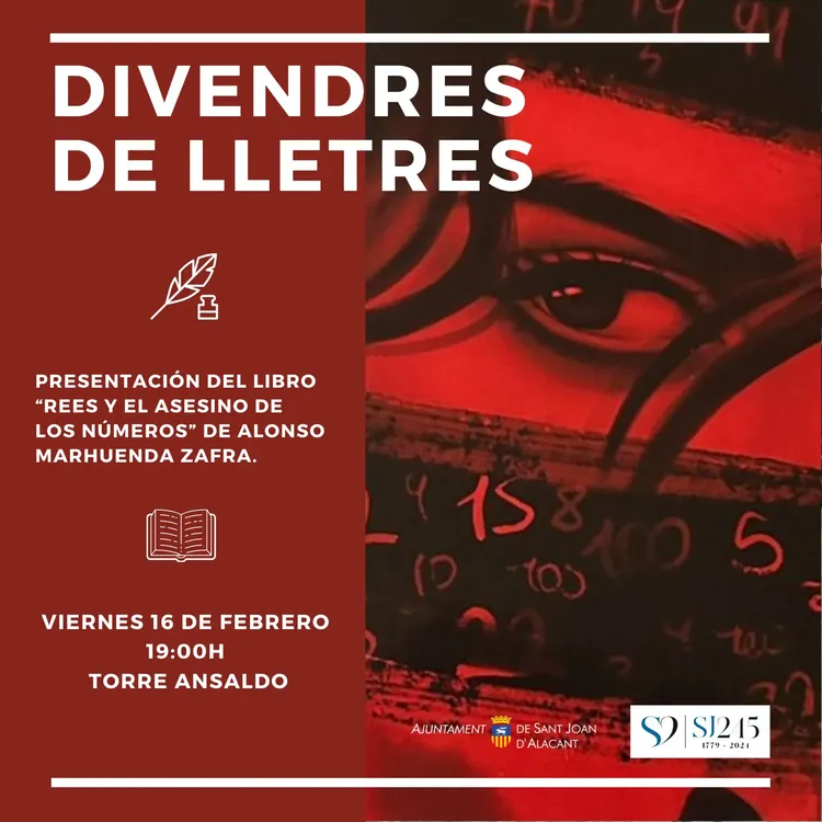 Rees y el asesino de los números alonso marhuenda 2024 cartel